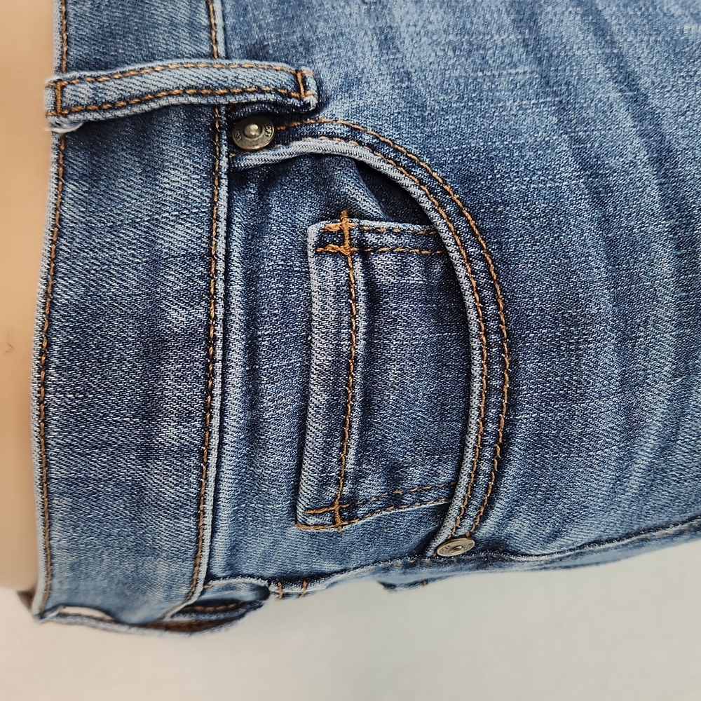 ANN Taylor LOFT Modern Skinny Ankle Crop Jeans Size 26/2 - Picture 5 of 16